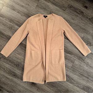 J. Crew 365 Juliette collarless sweater-blazer